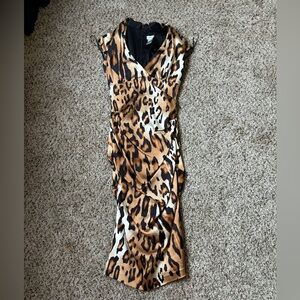 Cheetah dress small